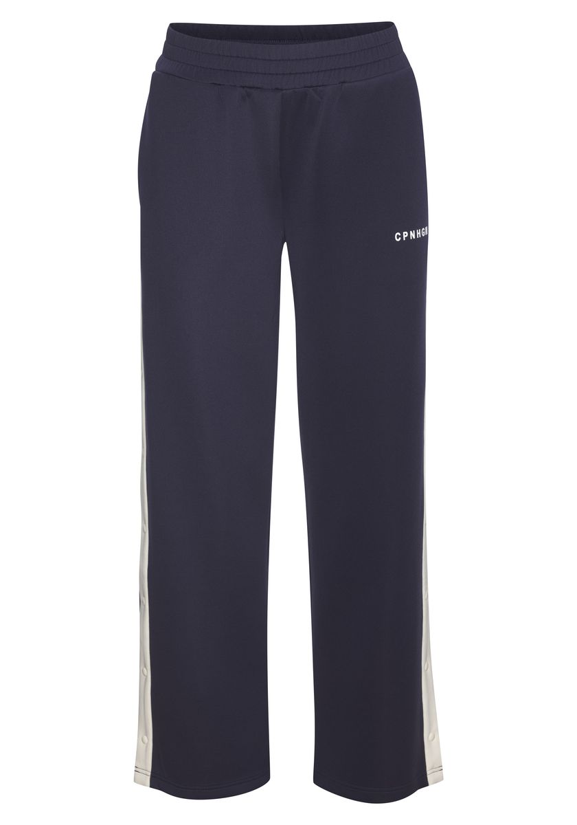 Sportliche Loungehose mit weitem Bein