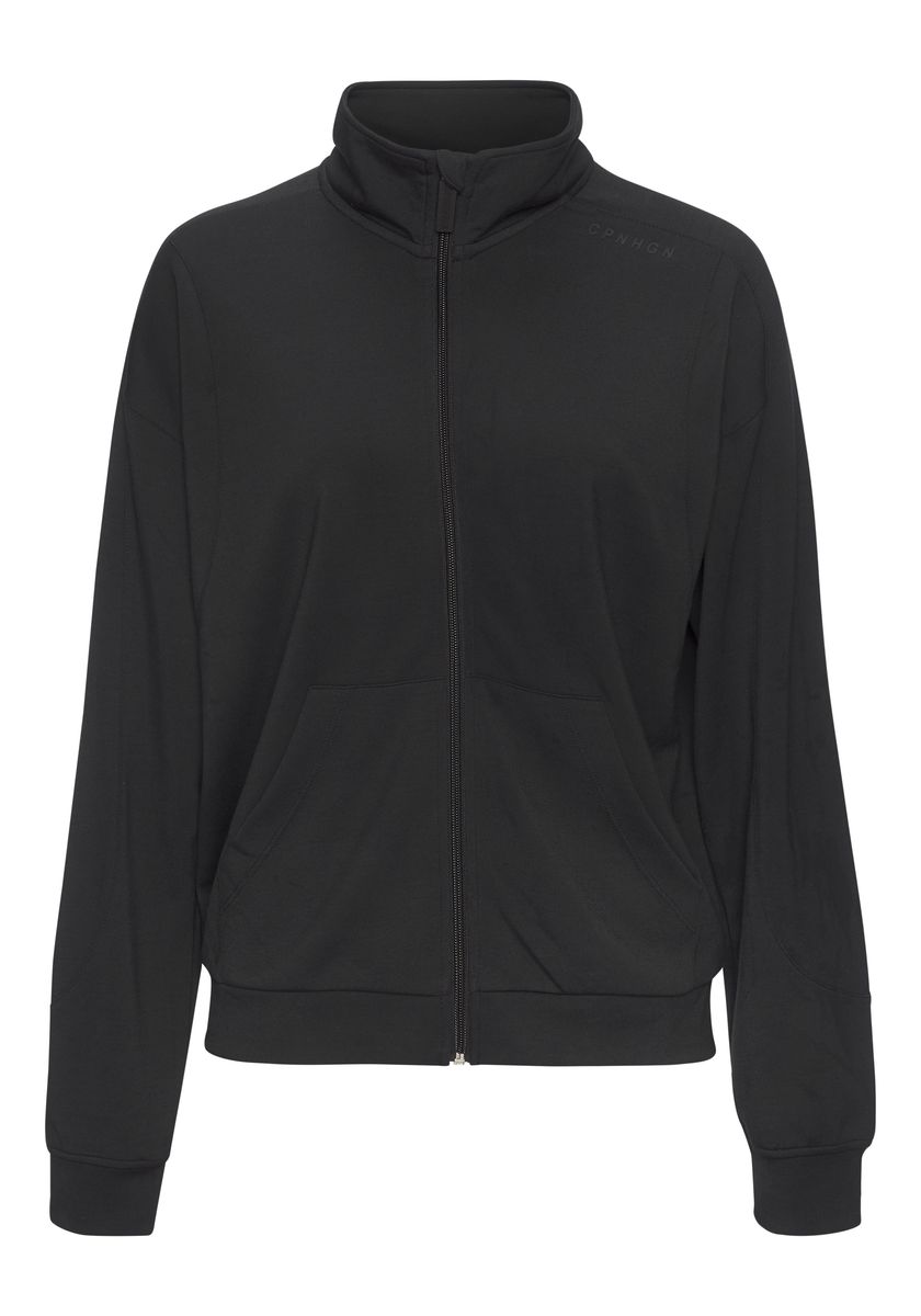 Minimalistisches Sweat-Oberteil mit Reißverschluss
