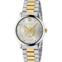 G-Timeless Armbanduhr mit Katzenmotiv