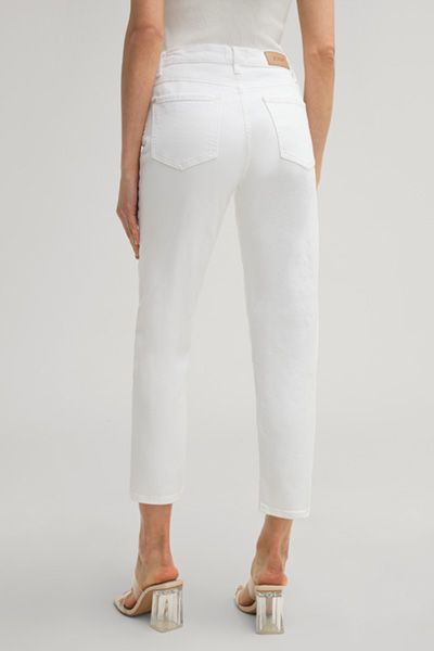 Hochgeschnittene Tapered 7/8 Jeans