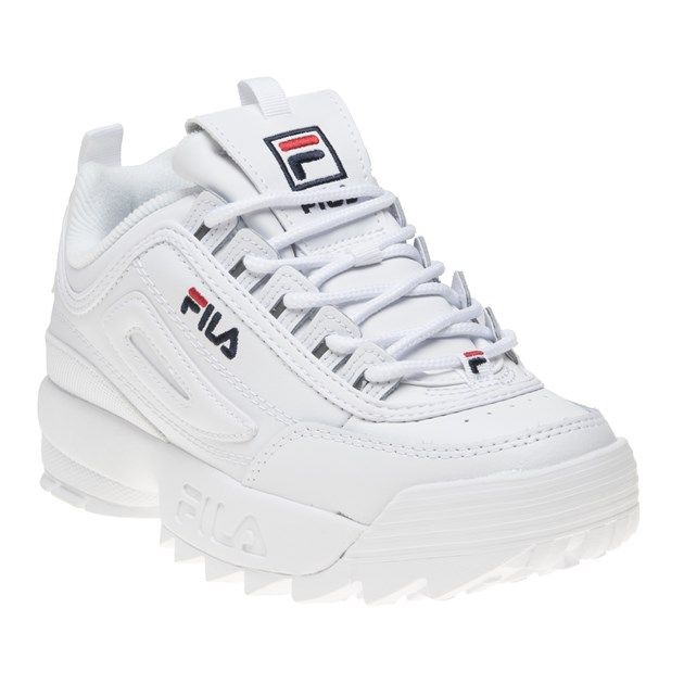 Klobige Leder-Sneaker im 90er-Stil