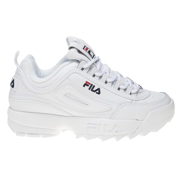 Klobige Leder-Sneaker im 90er-Stil