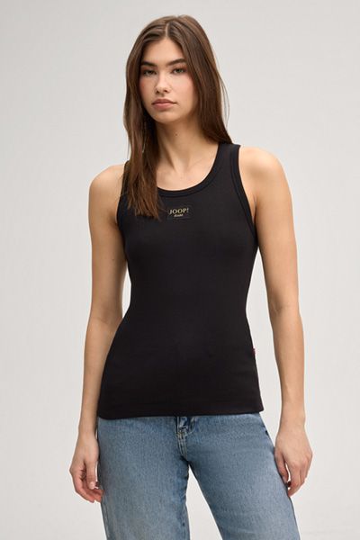 Geripptes Baumwoll-Tanktop