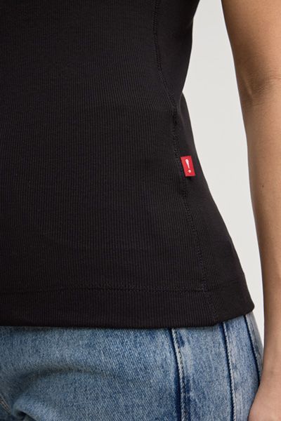 Geripptes Baumwoll-Tanktop