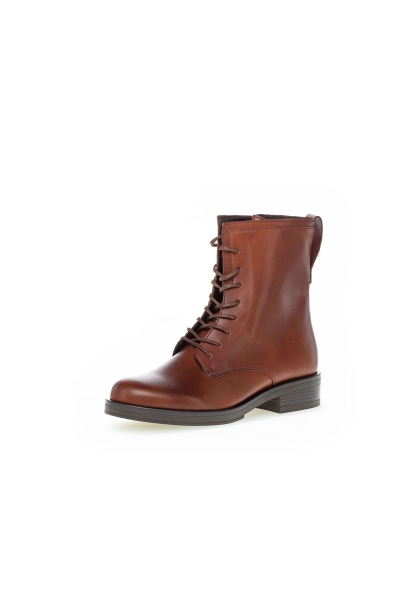 Klassische Schnürstiefeletten aus Leder