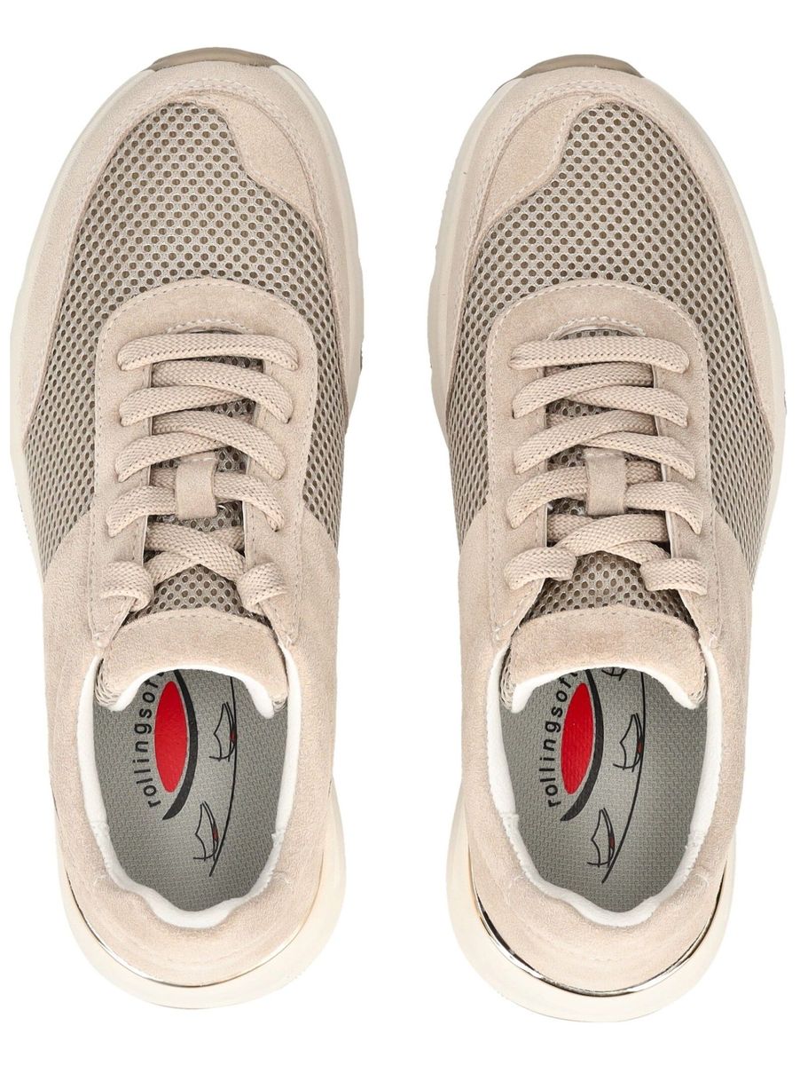 Sportliche Mesh-Sneaker im Lagen-Look
