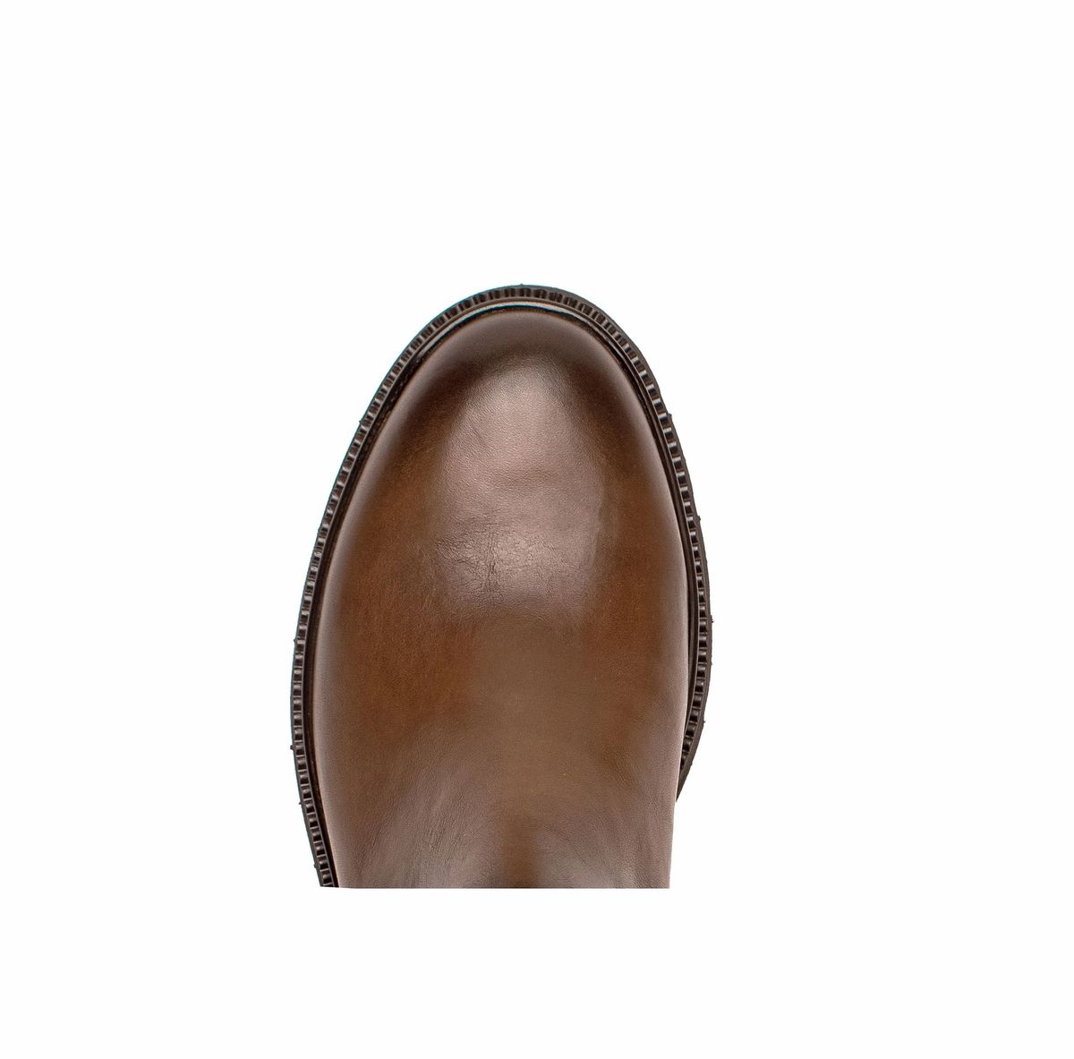 Klassische hohe Profilsohlen-Stiefel