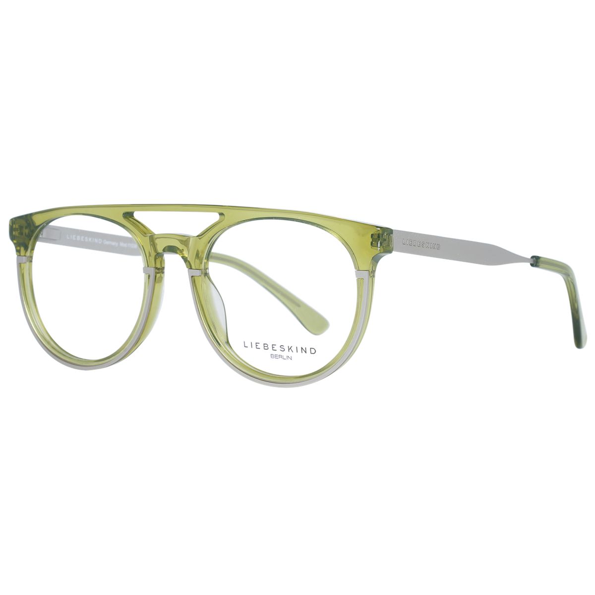 Moderne Korrektionsbrille im Aviator-Stil