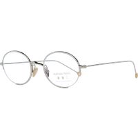 Minimalistische ovale Metallbrille