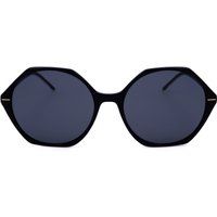 Übergroße Oktogonale Geometrische Sonnenbrille