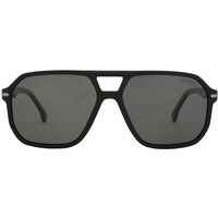 Eckige Navigator-Sonnenbrille mit Akzenten