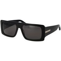 Markante Rechteckige Flat-Top Sonnenbrille