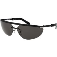 Futuristische Shield-Sonnenbrille mit Obersteg