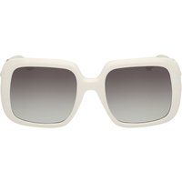 Quadratische Retro Oversize Sonnenbrille