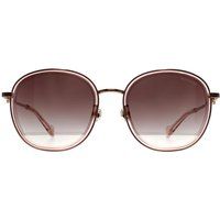 Sonnenbrille mit geometrischem Farbverlauf