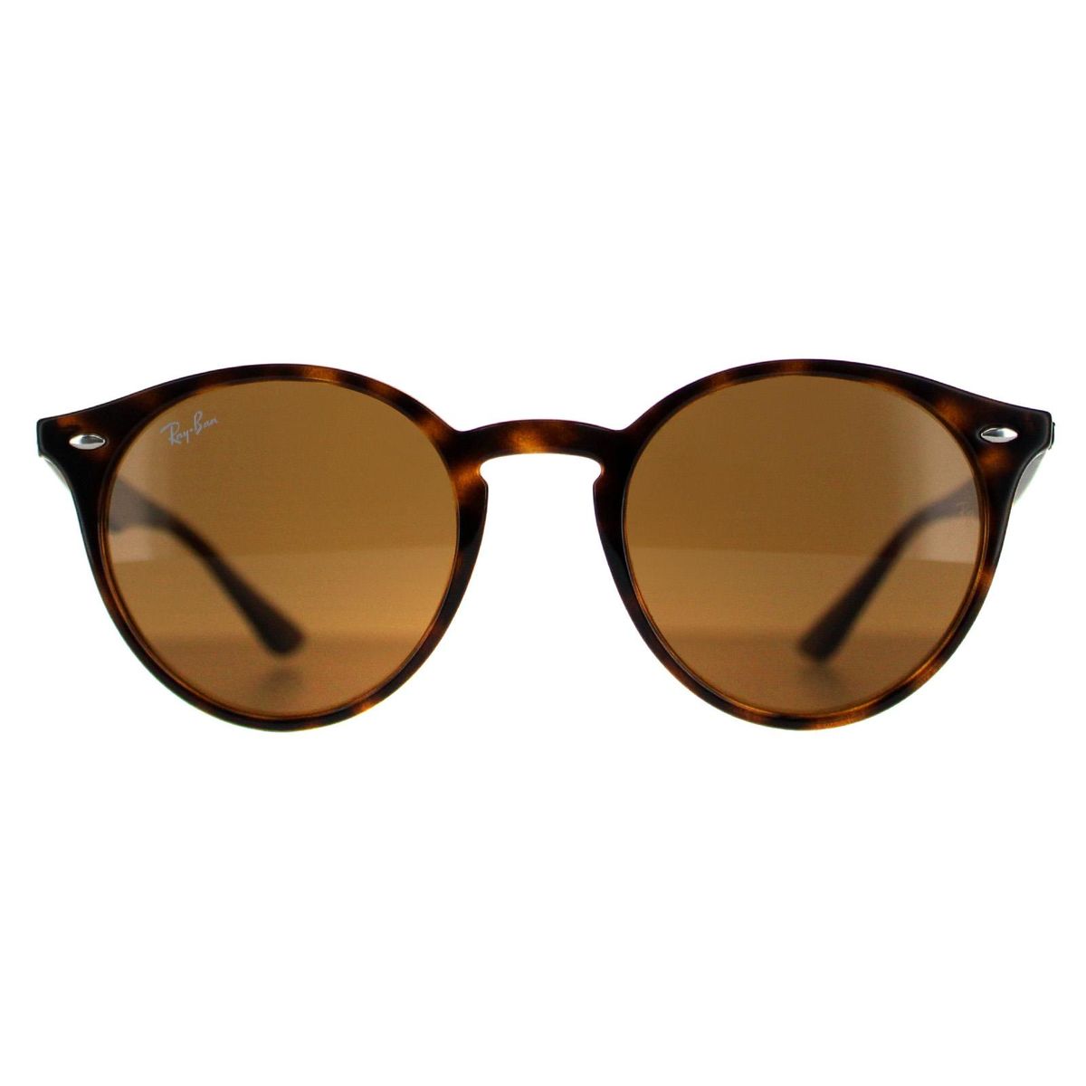 Zeitlose runde Schildpatt-Sonnenbrille