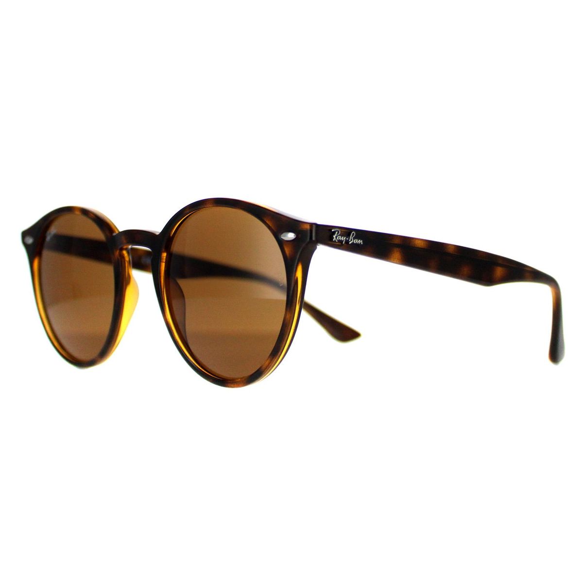 Zeitlose runde Schildpatt-Sonnenbrille
