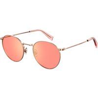 Runde Metallrahmen-Sonnenbrille mit Tönung