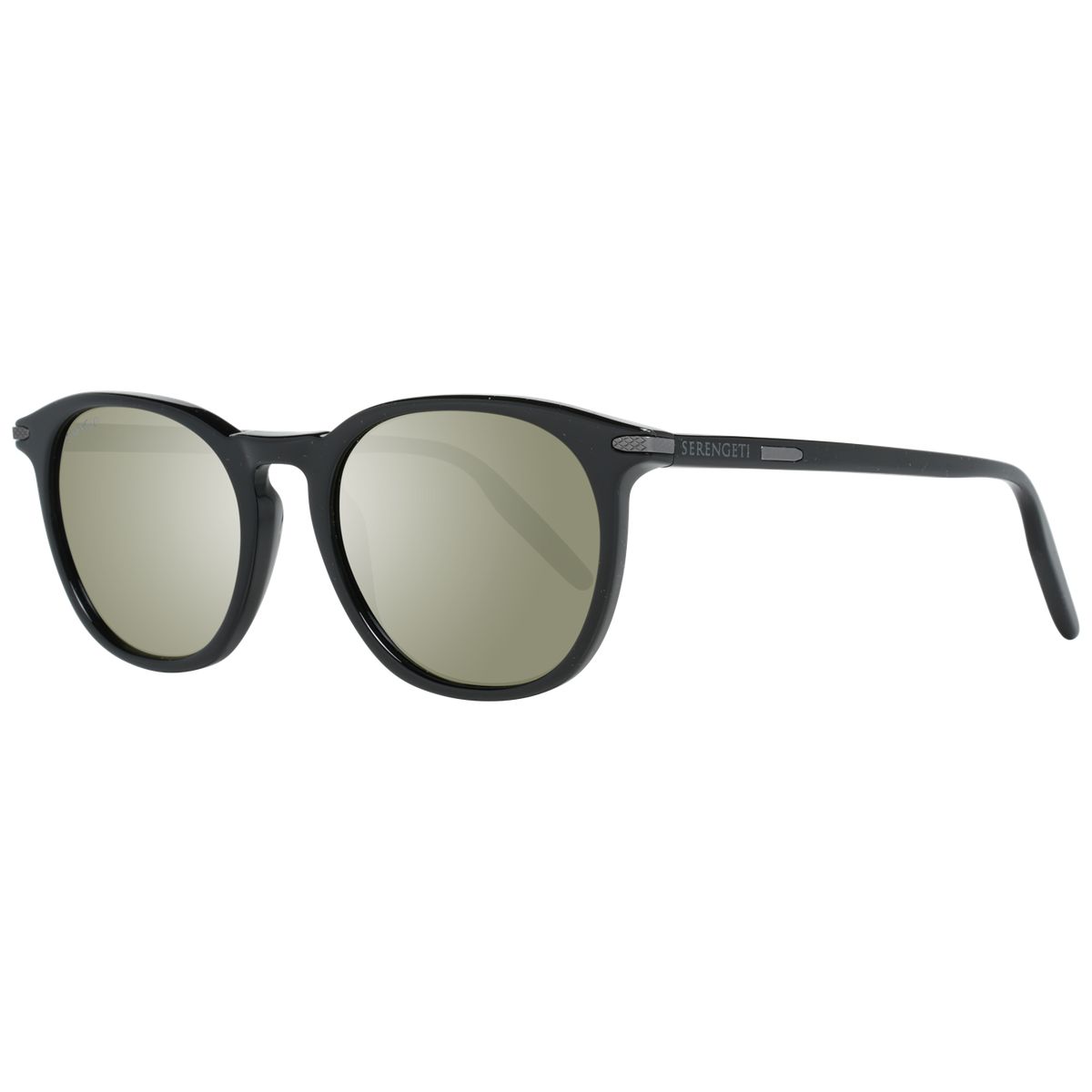 Runde Polarisierte Mineralglas-Sonnenbrille