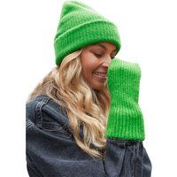Bequeme gerippte fingerlose Handschuhe
