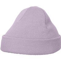 Klassische Rippstrick-Beanie