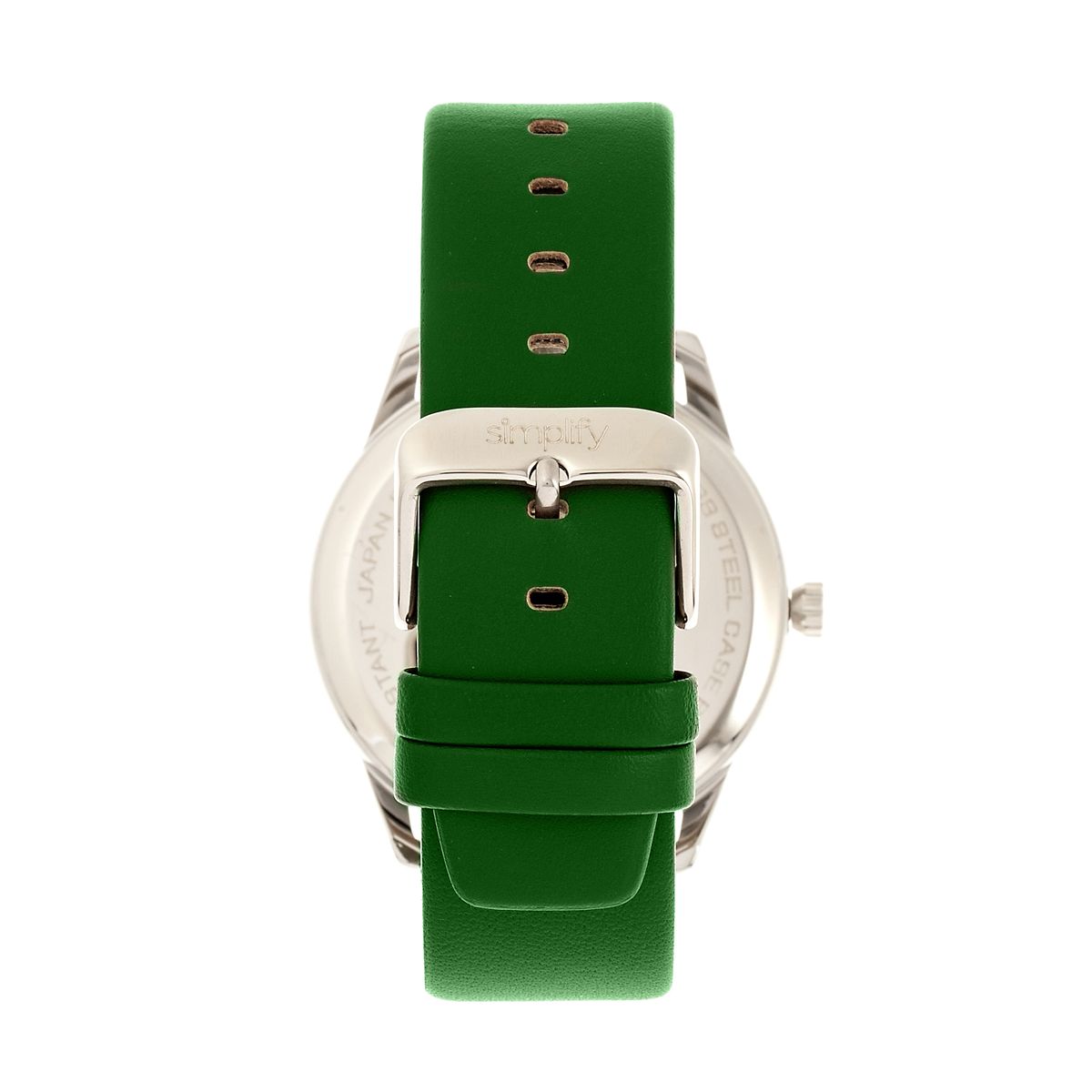 Minimalistischer Zeitmesser mit Lederarmband