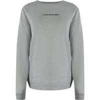 Minimalistisches Logo-Sweatshirt mit Rundhalsausschnitt