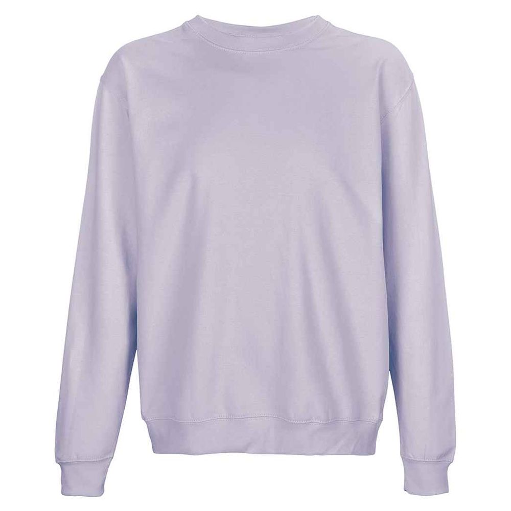 Klassisches Fleece-Sweatshirt mit Rundhalsausschnitt