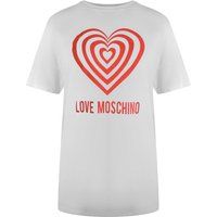 T-Shirt mit Hypno Herz-Print
