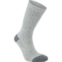 Gerippte Wandersocken aus Wollmischung
