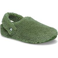 Flauschige Clog-Hausschuhe aus Kunstfell