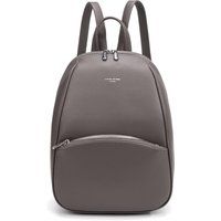Minimalistischer Rucksack aus veganem Leder