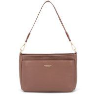 Konvertierbare Schultertasche aus veganem Leder