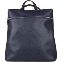 Minimalistischer Rucksack aus genarbtem Leder