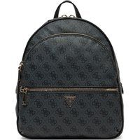 Großer Reißverschluss-Rucksack mit Monogramm-Prägung