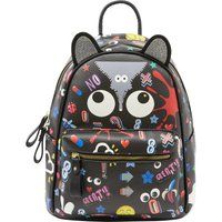 Rucksack mit Cartoon-Augen-Motiv