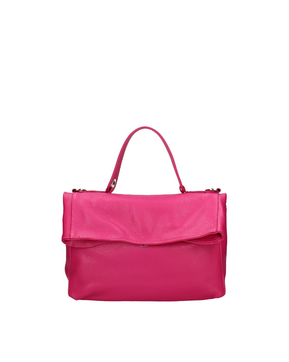 Wandelbare Tasche aus genarbtem Leder