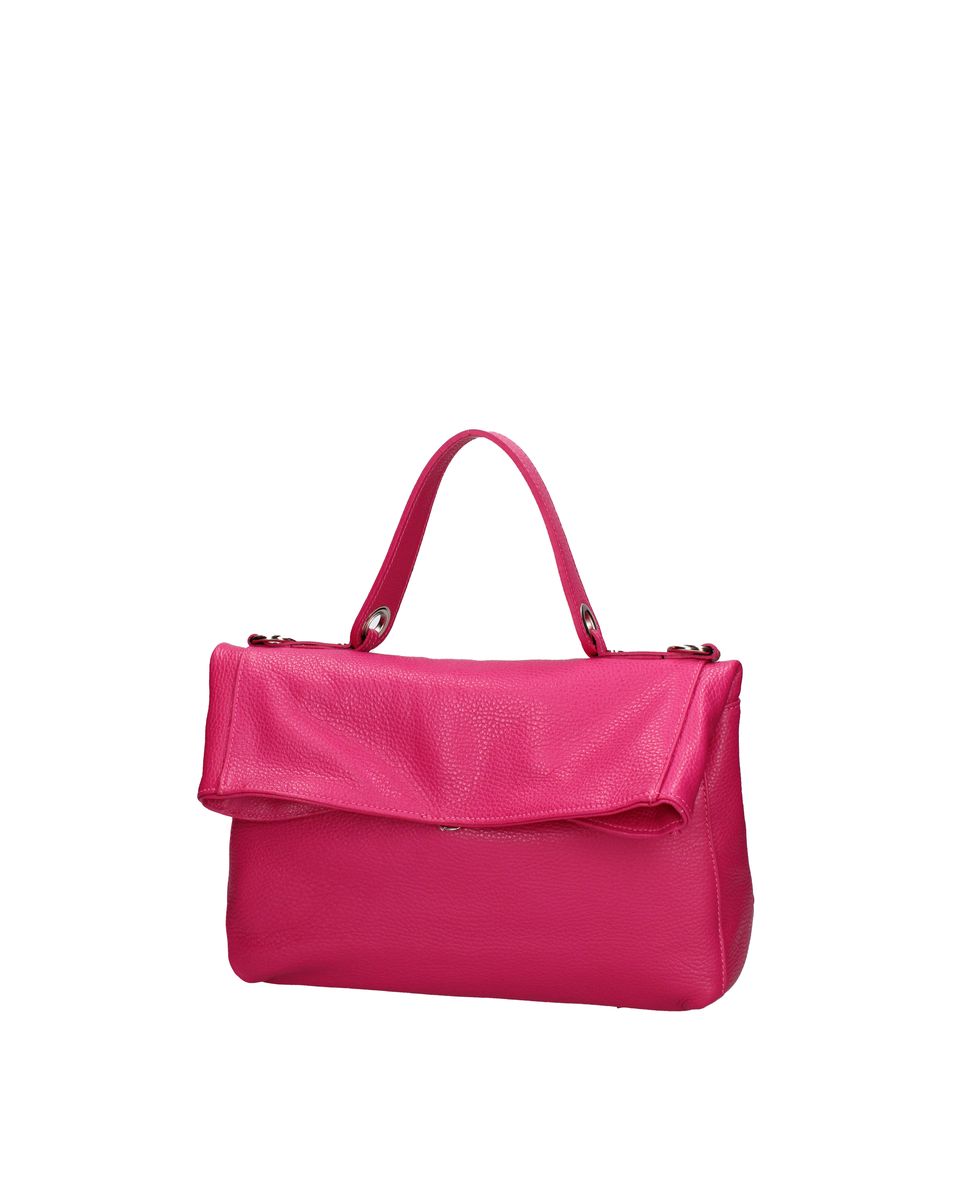 Wandelbare Tasche aus genarbtem Leder