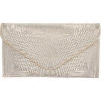 Schimmernde Strass-Umschlag-Clutch