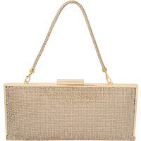Elegante Strass-Box-Clutch
