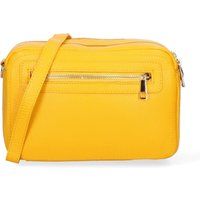 Schicke Camera-Bag aus genarbtem Leder