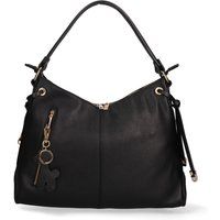 Elegante Hobo-Tasche aus genarbtem Leder