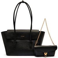 Double Beat Shopper aus Leder