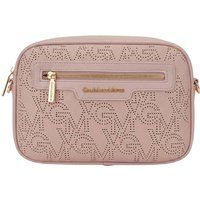 Perforierte Umhängetasche mit Monogramm