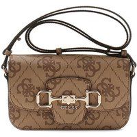 Monogramm-Überschlagtasche mit Trensen-Detail