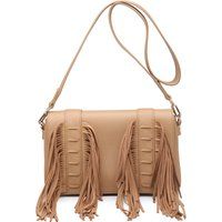 Umhängetasche mit Fransen im Boho-Stil