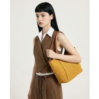 Geflochtene Struktur-Schultertasche