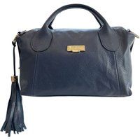 Handtasche aus genarbtem Leder