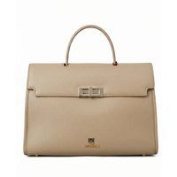 Elegante strukturierte Henkeltasche