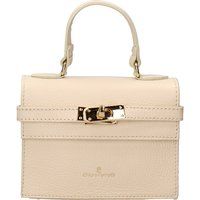 Kleine Leder-Handtasche mit Henkel